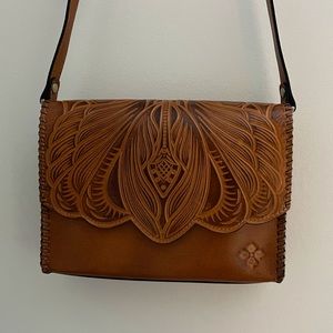 Patricia Nash Leather Crossbody Purse Bag